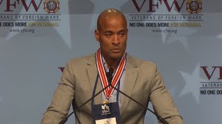 2018 VFW Americanism Award  David Goggins [upl. by Affay]