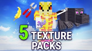 5 BEST Skyblock Texturepacks  Custom Pack Hypixel Skyblock [upl. by Gilpin220]