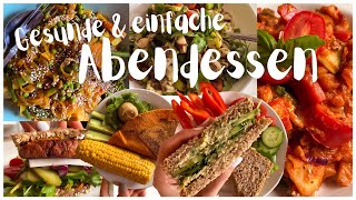 7 GESUNDE ABENDESSEN REZEPTE  Einfache amp Schnelle Ideen mit viel Gemüse Protein VEGGIEVEGAN [upl. by Able531]