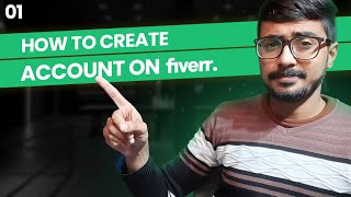 How To Create Account on Fiverr  Fiverr Account Creation  Class 1  HBA Services [upl. by Ayatnohs]