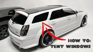 how to tint model car windows [upl. by Gnilsia]