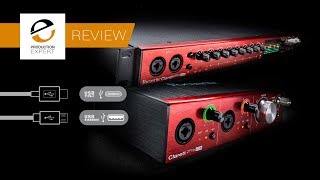 Focusrite Clarett 2Pre amp 8Pre USB Audio Interfaces  Expert Review [upl. by Rodina]