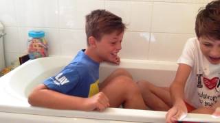 ICE BATH CHALLENGE 1 With questions [upl. by Anirbus479]