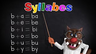 Foufou  Les Syllabes pour les enfants Learn Syllables for kids Serie01 4K [upl. by Hesoj]