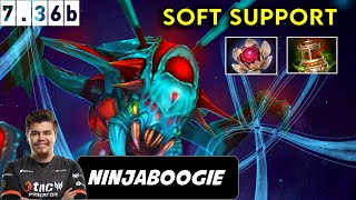 Ninjaboogie Weaver Soft Support  Dota 2 Patch 736b Pro Pub Gameplay [upl. by Seroka]