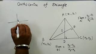 Construction 22 Orthocentre of a triangle [upl. by Midan]