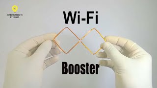 WiFi Booster  Homemade WiFi booster  how to increase WiFi signal [upl. by Quinn]