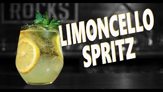 Limoncello Spritz  Spritz Cocktails To Make At Home  Booze On The Rocks [upl. by Leilani128]