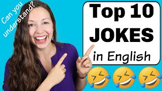 Top 10 Jokes in English Can you understand them [upl. by Othella]