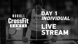 Wednesday Day 1 Individual Events—2021 NOBULL CrossFit Games [upl. by Llerrit904]