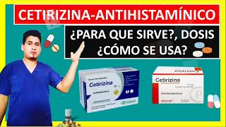 💊 ¡Descubre Qué es y Para Qué Sirve Cetirizina 10 mg Dosis y Cómo se Toma [upl. by Rosemare]