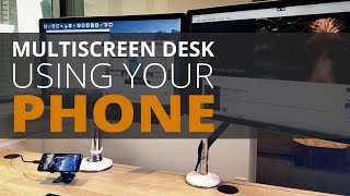 Multiscreen Mobile Phone Productivity with DisplayLink [upl. by Isaacs]