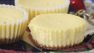 Individual Cheesecakes Recipe Demonstration  Joyofbakingcom [upl. by Raphaela24]