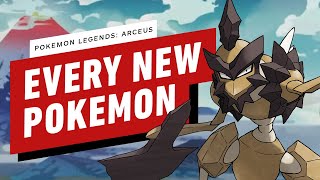 Pokemon Legends Arceus  All New Pokemon [upl. by Llebanna411]