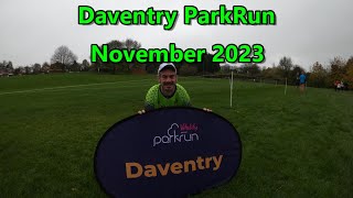 Daventry Parkrun  November 2023 [upl. by Shetrit]