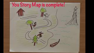 Kamishibai  How to Draw a Story Map [upl. by Elleirol]