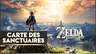 ZELDA BOTW  CARTE DES SANCTUAIRES [upl. by Maryellen299]