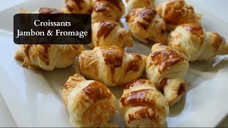 Mini Croissants JambonFromage pour lapéro [upl. by Abrahams]