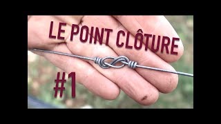 COMMENT réparer une clôture électrique hightensile quelques astuces [upl. by Cassidy]