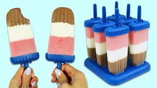 How To Make Neapolitan Popsicles [upl. by Wyler]