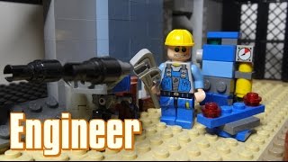 How To Build A Lego Team Fortress 2 Engineer amp Buildings [upl. by Rozele]