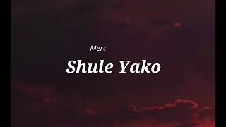 Shule Yako Mercy Masika lyrics [upl. by Atneciv]