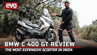 2022 BMW C 400 GT review  The ultimate luxury scooter for 10 LAKHS  evo India [upl. by Kerry]