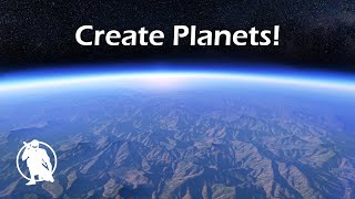 How to Create Planets in Unreal Engine Ground to Space Transition UE4 Tutorial [upl. by Perrie]