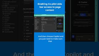 Enabling Co pilot side bar access to page content tutorial microsoft [upl. by Alexandra]