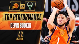 Devin Booker BREAKS RECORD for MOST POINTS SCORED in 1st Playoffs [upl. by Niwle]