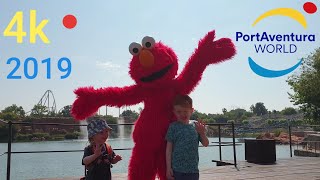 Portaventura World Family Holiday Salou Spain 2019 4K [upl. by Pammy]