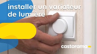 Installer un variateur de lumière Castorama [upl. by Nylirret]