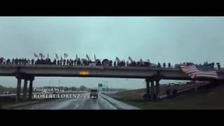 American Sniper  Chris Kyle Funeral Procession amp Tribute [upl. by Salene]