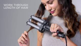 Revlon Jumbo 3 Barrel Hair Waver [upl. by Refinej]