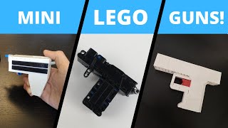 ✔ How to make 3 Lego Guns [upl. by Demetrius]