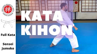 Kihon  Shotokan Karate White Belt Kata [upl. by Odlanra]