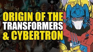 Origin Of The Transformers amp Cybertron  Comics Explained [upl. by Shanan]