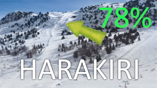 HARAKIRI 2K20  Steepest Slope in Austria 78 4K 60 FPS [upl. by Elmina]