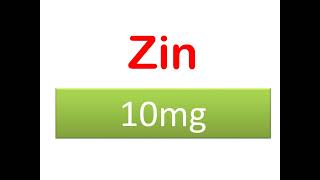 Zin 10mg cetirizine dihydrochloride [upl. by Moclam645]