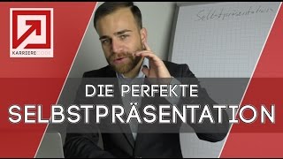 Vorstellungsgespräch  die perfekte Selbstpräsentation mit Beispiel [upl. by Cryan]