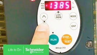 Tuto  Comment effectuer un autoréglage sur lAltivar ATV212  Schneider Electric France [upl. by Lavona460]