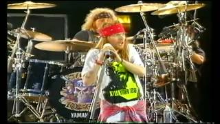 Guns n Roses  Knocking On Heavens Door Live  HD Freddie Mercury tribute 1992 [upl. by Rodmun]