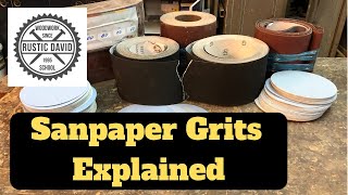 Different Sandpaper Grits  and how to use them [upl. by Airbma]