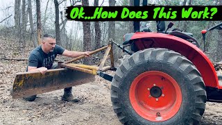 3 Point Tractor Blade  How Does This Work [upl. by Afital376]