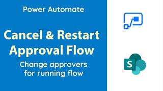 PowerAutomate  Restart Approval Flow [upl. by Ardnasella]