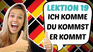 GERMAN LESSON 19 EASY Conjugation of German REGULAR VERBS  Personal Pronouns [upl. by Slifka442]