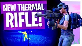 The New Thermal Rifle is AWESOME  Fortnite Thermal Scoped Assault Rifle Gameplay [upl. by Ive696]