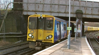 Half an Hour at 216  Birkenhead North Station 1022017  Class 507 508 terminus [upl. by Colwell147]