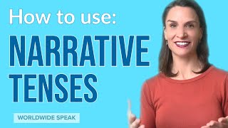 Narrative Tenses  English Grammar  2021 [upl. by Manoff]