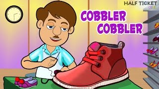 Cobbler Cobbler Mend My Shoe  Nursery Rhymes And Kids Songs With Lyrics [upl. by Wadesworth]